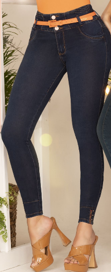 Jeans Bviolet Azul Oscuro 1560